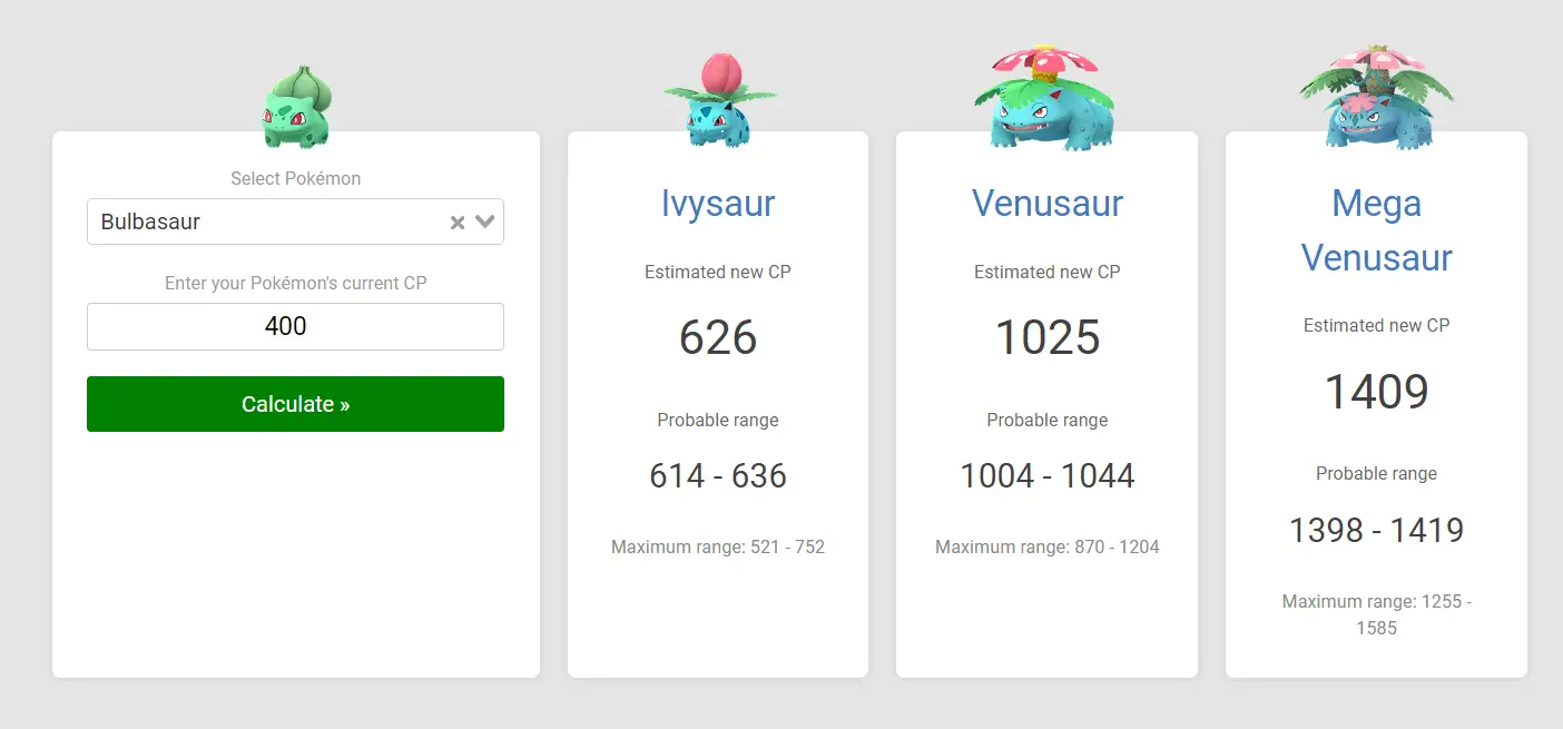 [2023] Everything About Pokemon Go Evolution Calculator
