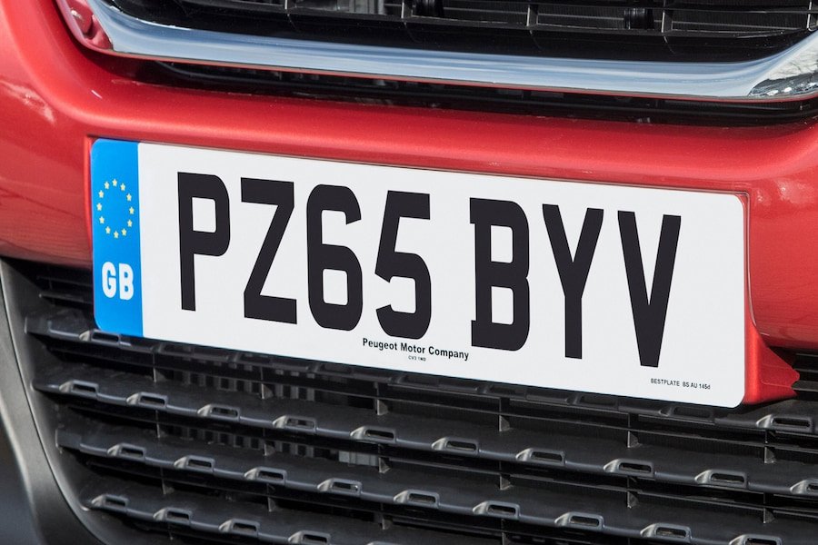 Legal Car Number Plates
